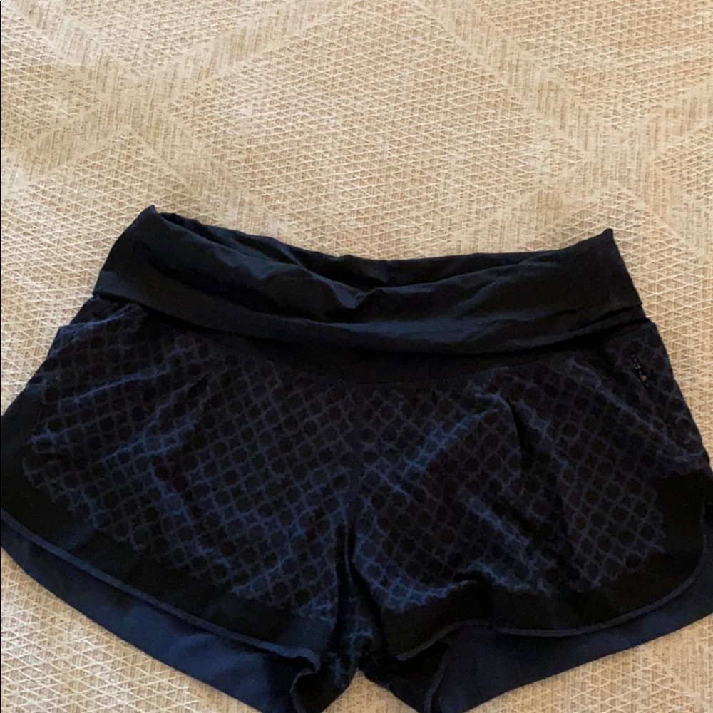 Blue Lululemon Shorts